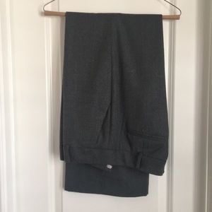 Gray Wool Pants